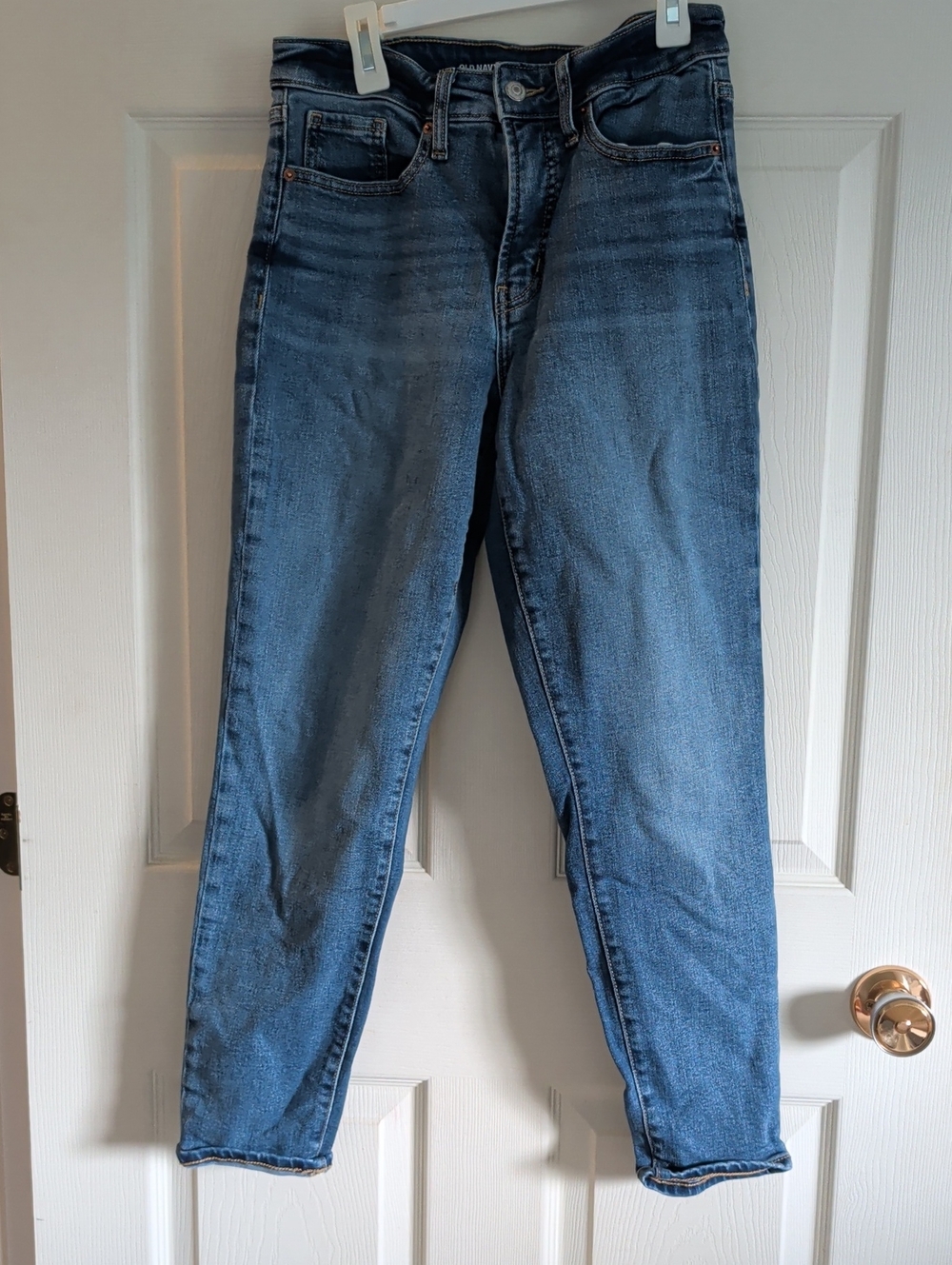 Old Navy Dark Blue High-Rise Jeans